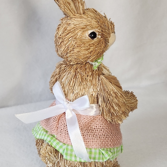 Hobby Lobby Textured Brown Easter Bunny Natural Decor - Picture 5 of 11